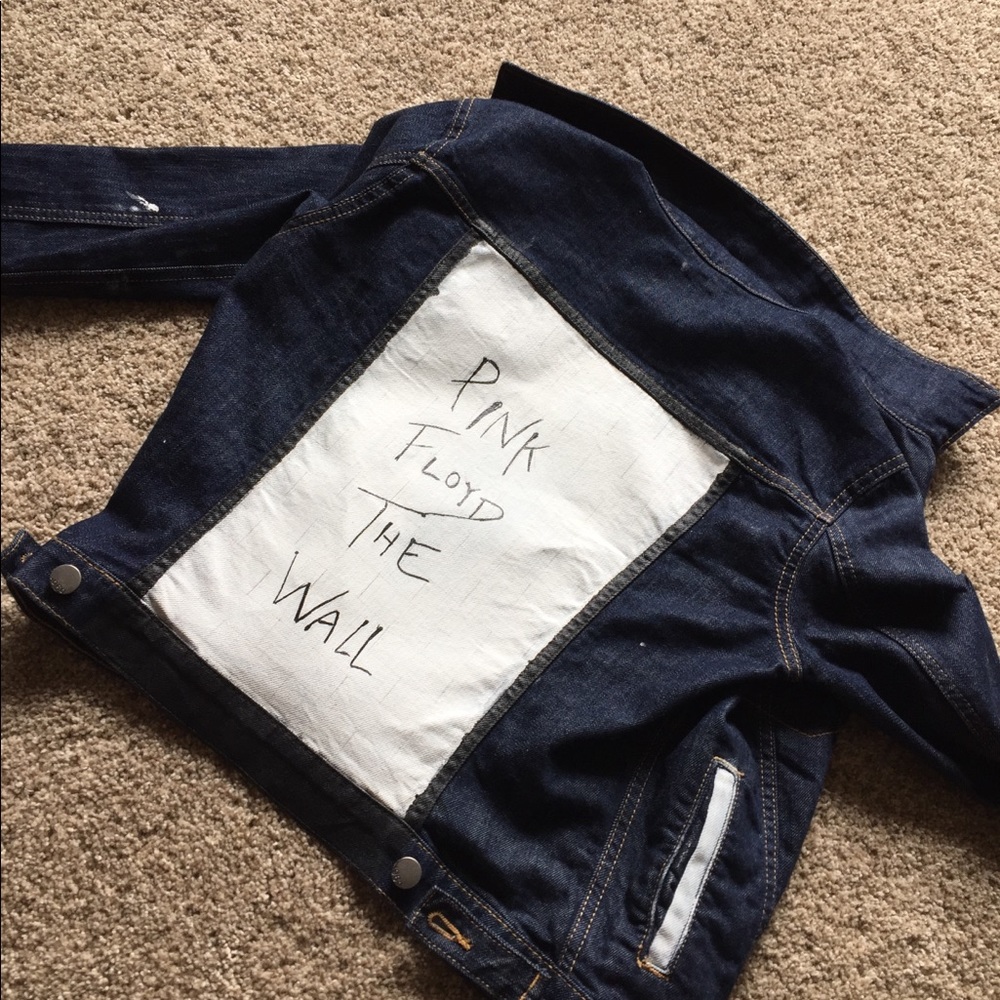 Pink Floyd The wall custom jean jacket